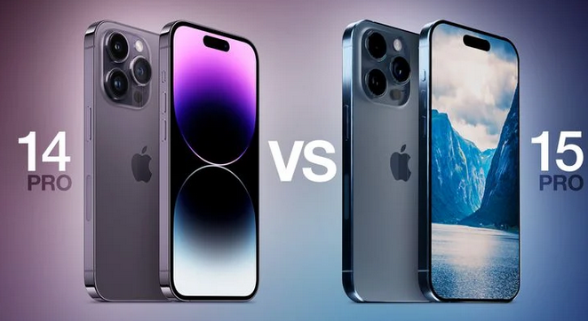 翠峦苹果14pro维修店分享iPhone15Pro和iPhone14Pro比有哪些差异 